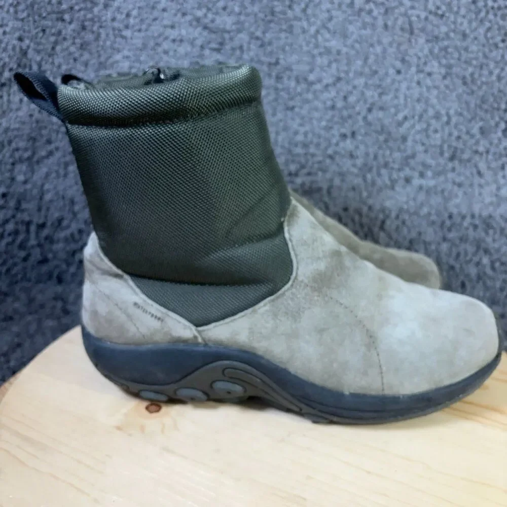 Merrell Boots Jungle Mid Zip Polar Waterproof Ice+ Men Size 8 Insulated 100 Gram